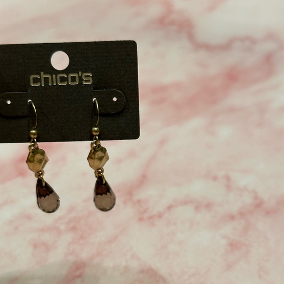 NWT Chico’s Dangling Earrings - Picture 2 of 4